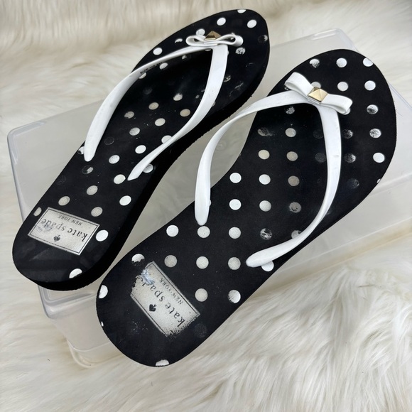 KATE  SPADE THONG SANDALS SIZE 8 WOMAN - Picture 2 of 6